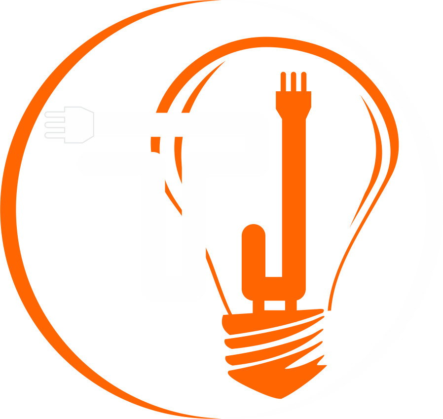 Logotipo TJ Materiais Elétricos